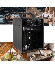 Prenosni električni ventilatorski grelec 3kw