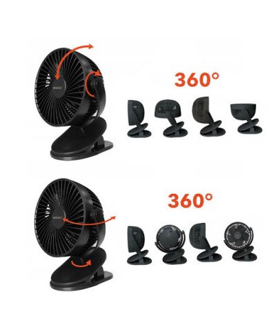 Brezžični namizni ventilator USB