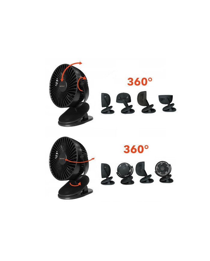 Brezžični namizni ventilator USB