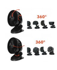 Brezžični namizni ventilator USB