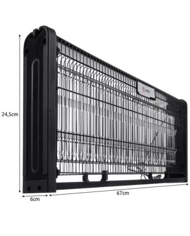 Stenska električna UV svetilka za komarje molje in muhe 40W