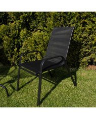 Vrtni stoli iz tekstila Sofotel SO-980, komplet 4 kosov