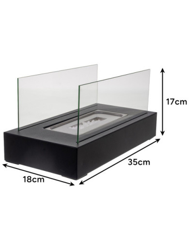 Prostostoječi biokamin na bioetanol 35cm