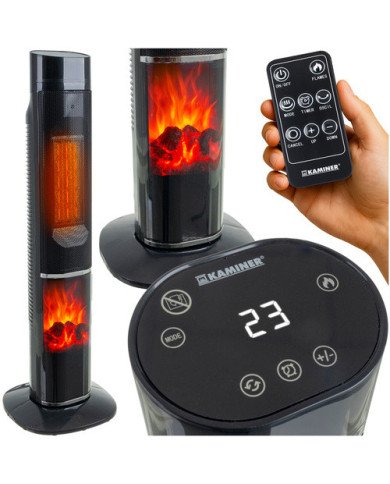 Električni ventilatorski grelni kamin 2000W