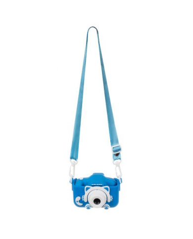 Otroški fotoaparat modri 32GB miniSD kartica