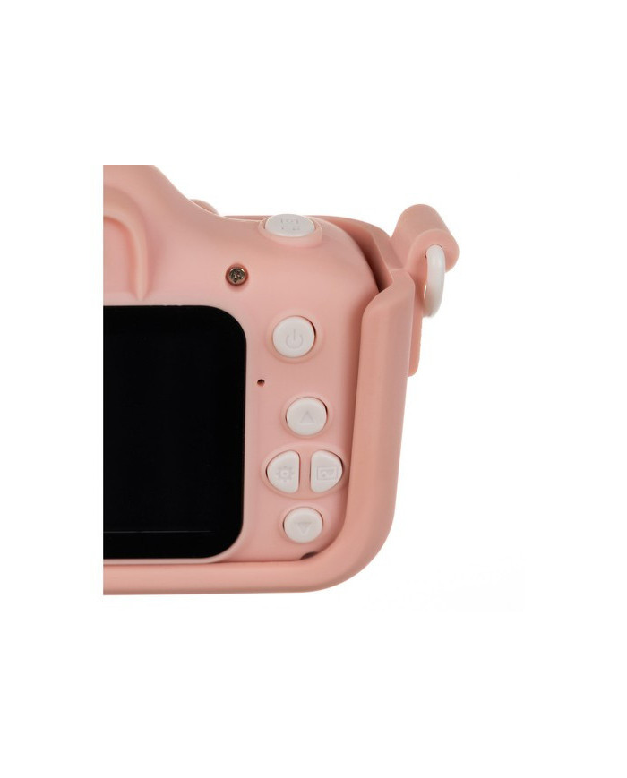 Otroški fotoaparat roza 32GB miniSD kartica