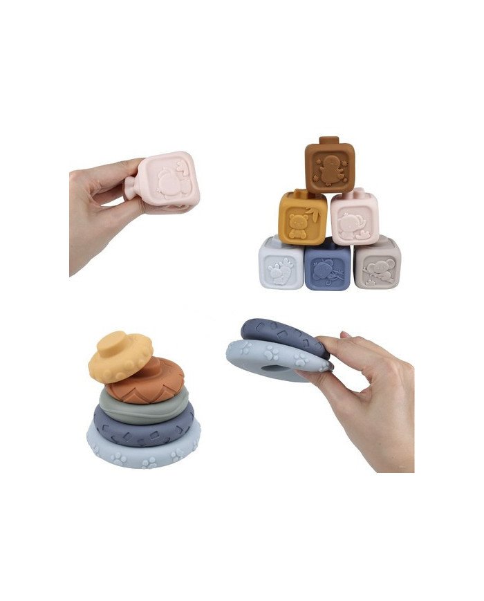 Mehke senzorične kocke - komplet 13 kosov