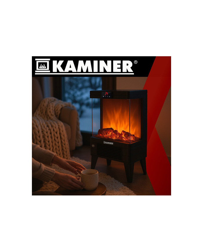 Dekorativni električni ventilatorski grelni kamin 2000W