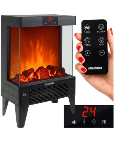 Dekorativni električni ventilatorski grelni kamin 2000W