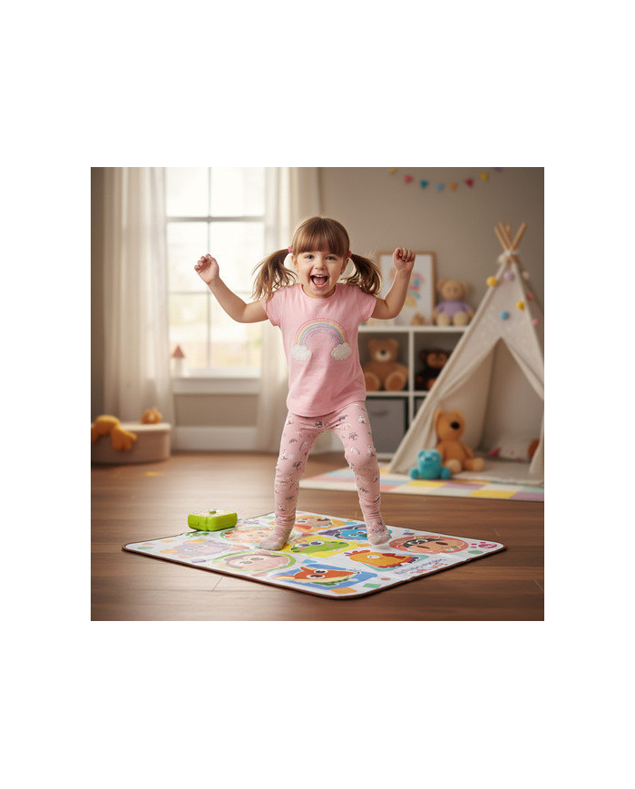 Interaktivna plesna podloga živali