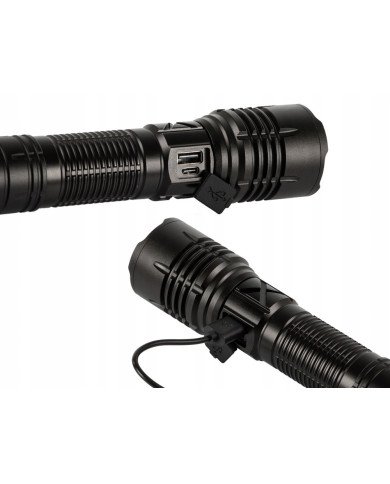 Bailong taktična LED svetilka polnilna