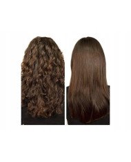 LCD električna krtača za ravnanje las