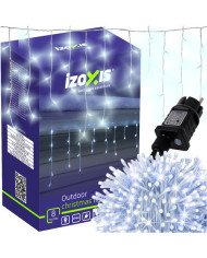 Zunanje novoletne lučke zavesa 500 LED toplo bela 20m