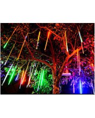 LED novoletne lučke meteorni dež