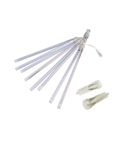 LED novoletne lučke meteorni dež