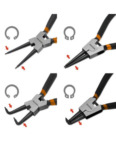 Komplet klešč za seger obročke 4 kos