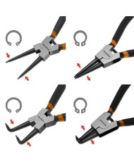 Komplet klešč za seger obročke 4 kos