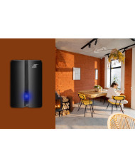 brezžični zvonec, črn