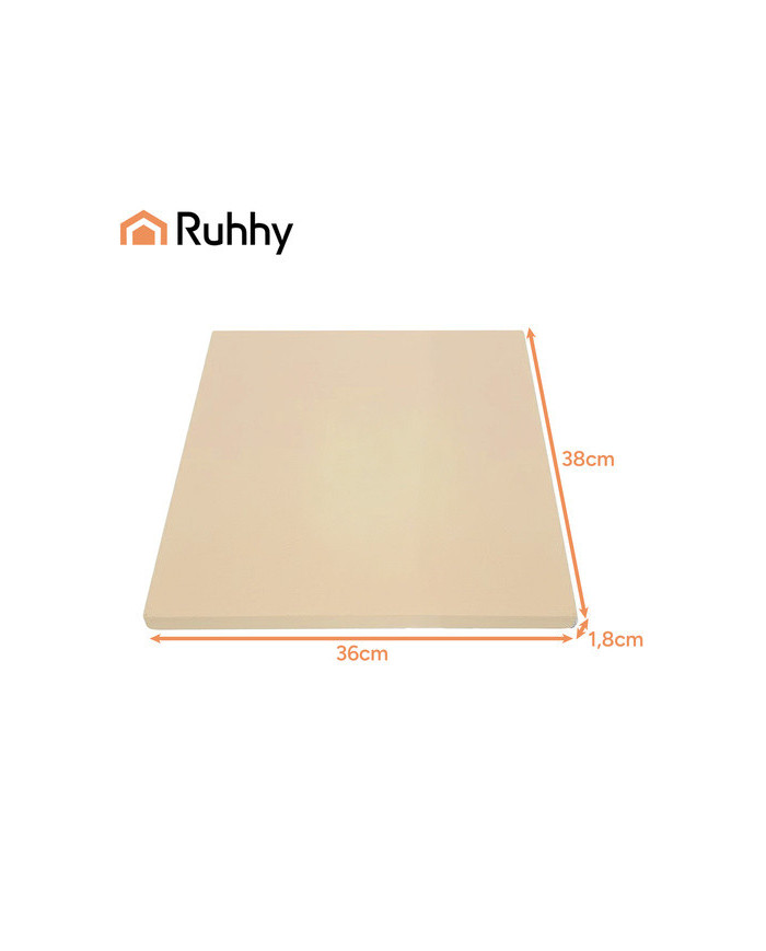 Ruhhy Šamotni kamen za peko pizze ali kruha z loparjem