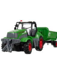Otroški traktor s prikolico na daljinca