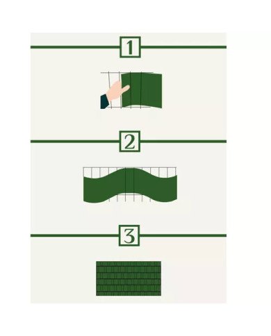 PVC Trak črn za panelno ograjo 35m